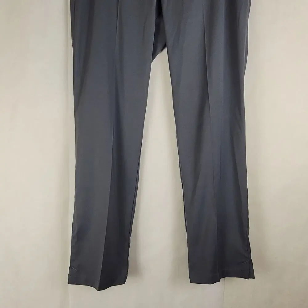 Nike Dri-Fit grey golf pants 34x30 Active Athletic Performance Resort Preppy